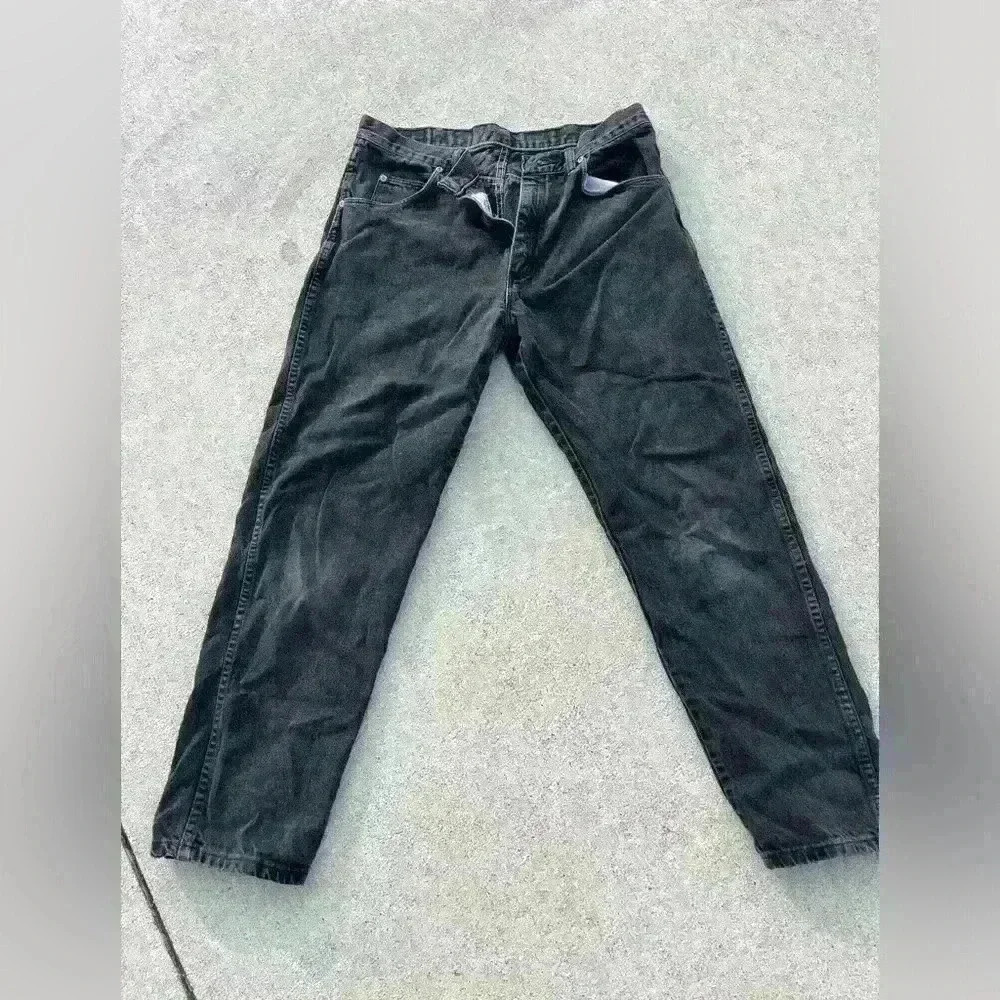 Vintage black‎ wrangler 34x30 jeans